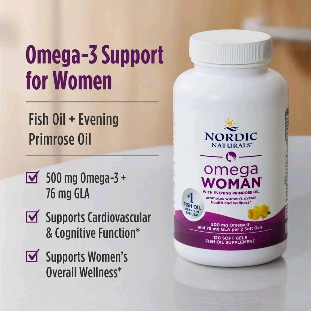 Nordic naturals Omega-3 women w/primrose oil
