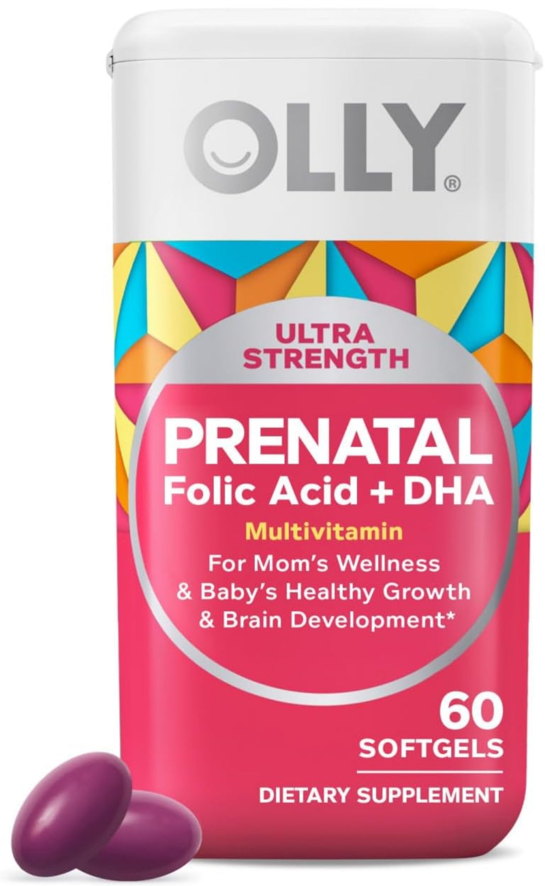 OLLY Ultra Strength Prenatal Multivitamin