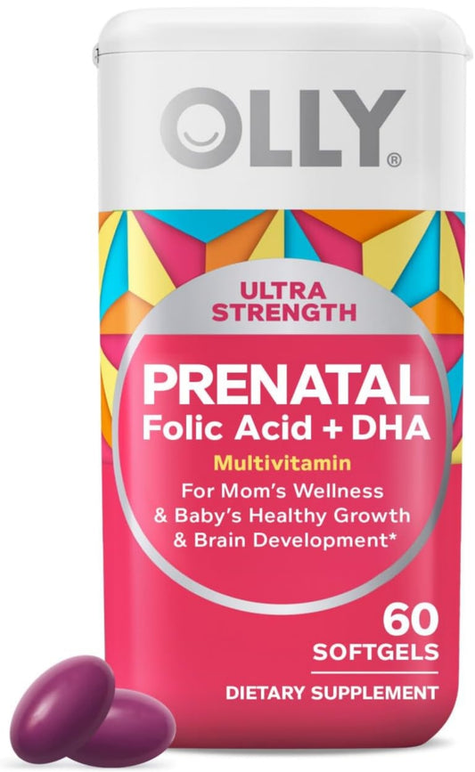 OLLY Ultra Strength Prenatal Multivitamin