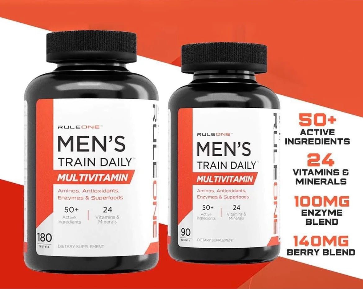 Rule 1 R1 Mens train Daily Multi vitamin