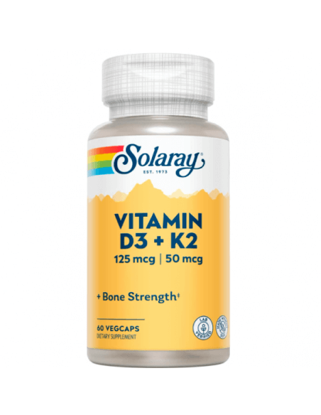 Solaray Vitamin D3 + K2