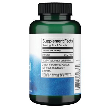 Swanson Inositol, 650 mg