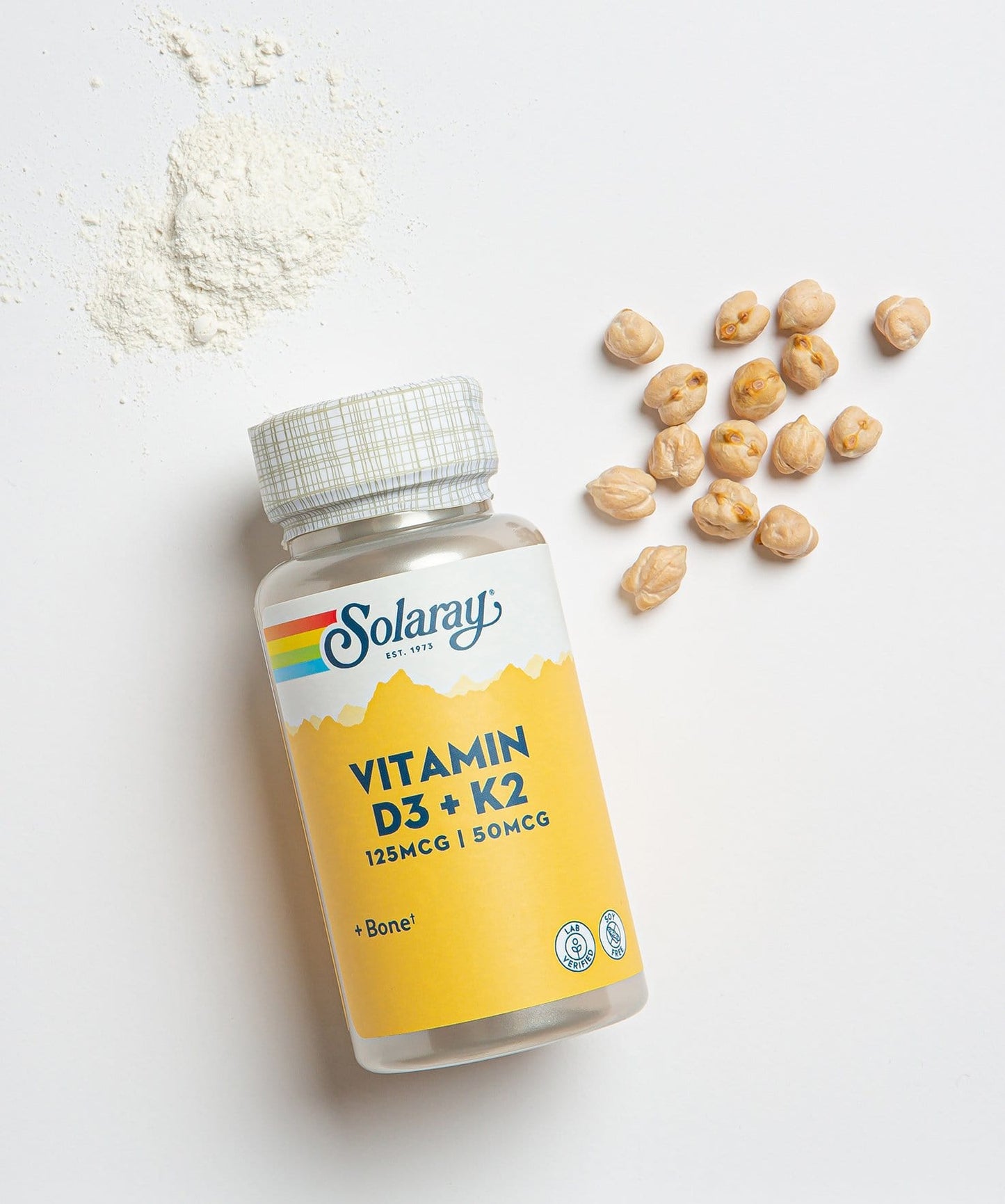 Solaray Vitamin D3 + K2